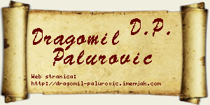 Dragomil Palurović vizit kartica